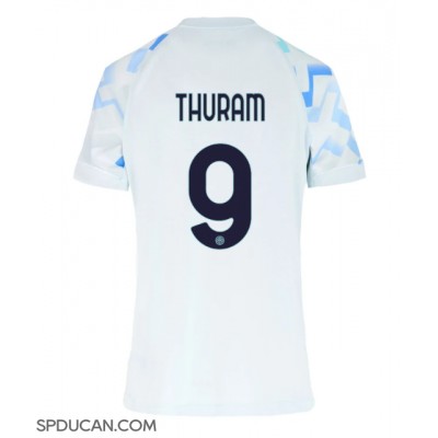 Zenski Nogometni Dres Inter Milan Marcus Thuram #9 Gostujuci 2025-26 Kratak Rukav Zenski Nogometni Dres Inter Milan Marcus Thuram #9 Gostujuci 2025-26 Kratak Rukav